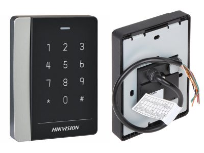 Подключение считывателя Hikvision DS-K1102MK