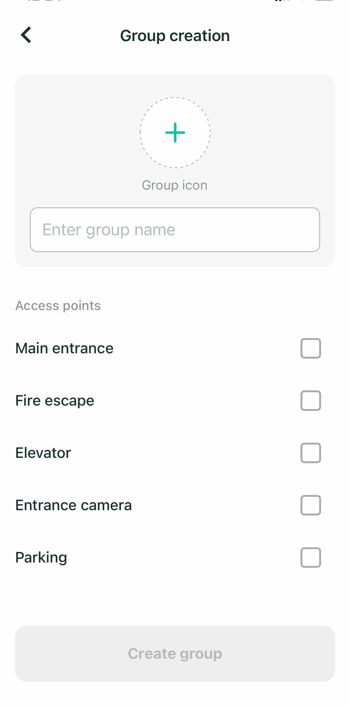 Grouping access points